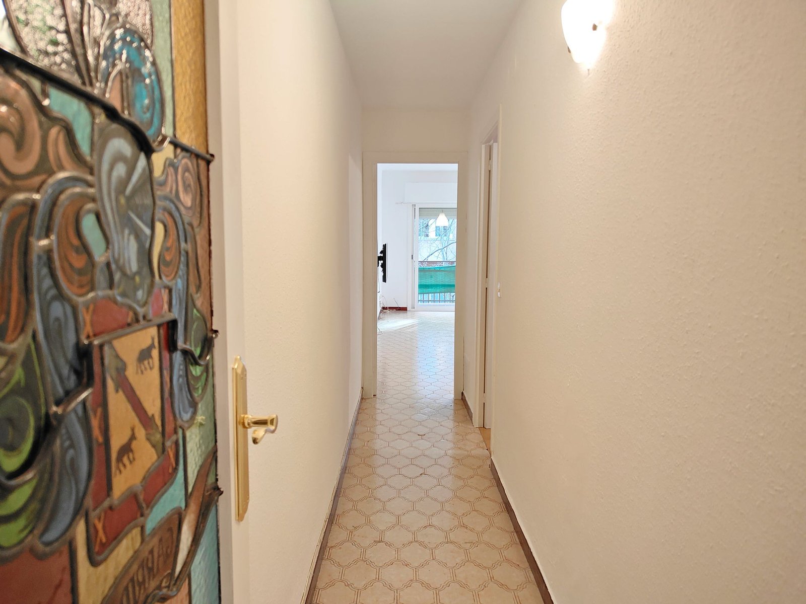 Pasillo vivienda Cerdeña