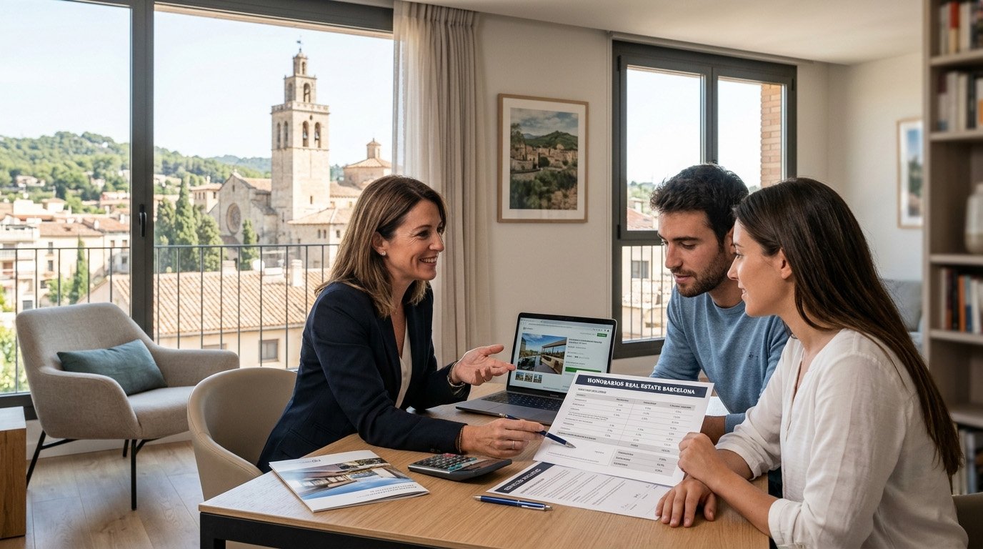 ¿Cuánto cobra una inmobiliaria en Sant Cugat? Comisiones honorarios