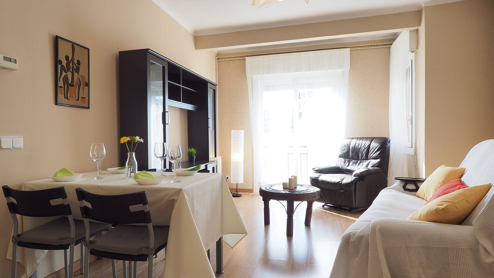 Salón comedor en piso en venta en Cardedeu, Barcelona