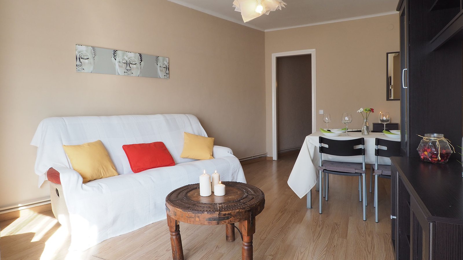 Salón comedor en piso en venta en Cardedeu, Barcelona