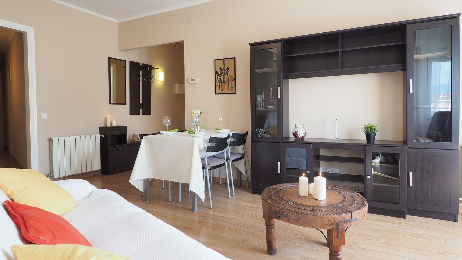 Salón comedor en piso en venta en Cardedeu, Barcelona