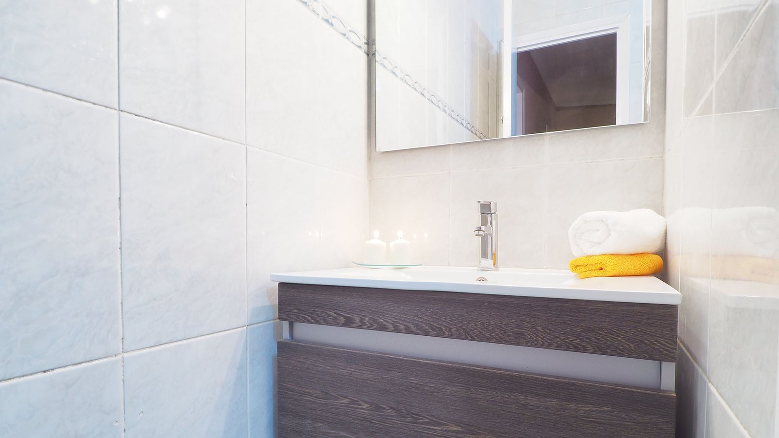 Lavabo baño en piso en venta en Cardedeu, Barcelona