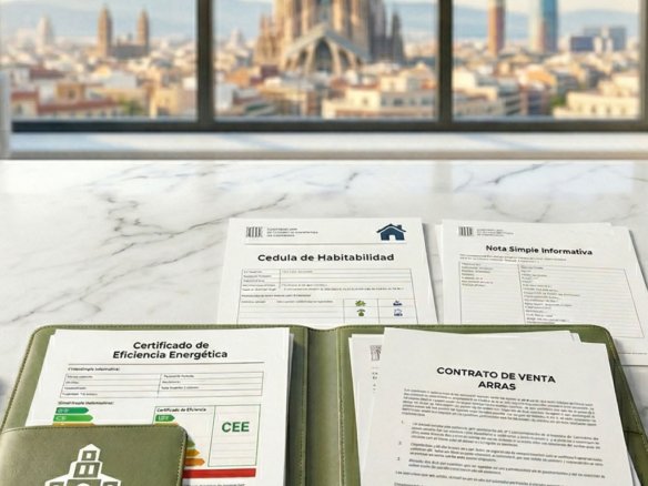 Documentació necesaria vendre pis casa Catalunya