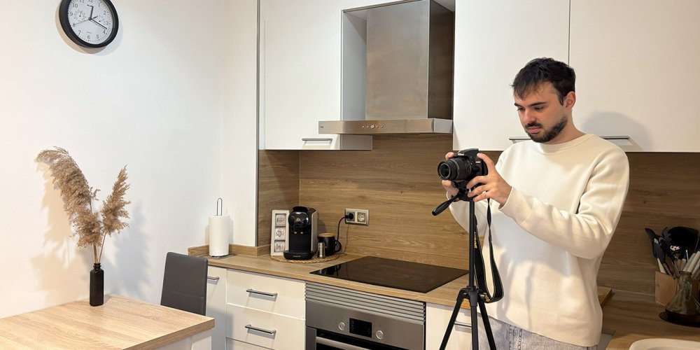 Sesion fotografica y video del inmueble Familia Castell Inmobiliaria